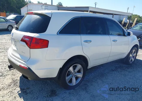 2011 Acura Mdx Technology Package z USA, uszkodzony, nr VIN 2HNYD2H64BH526751